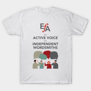 Active Voice for Independent Wordsmiths T-Shirt